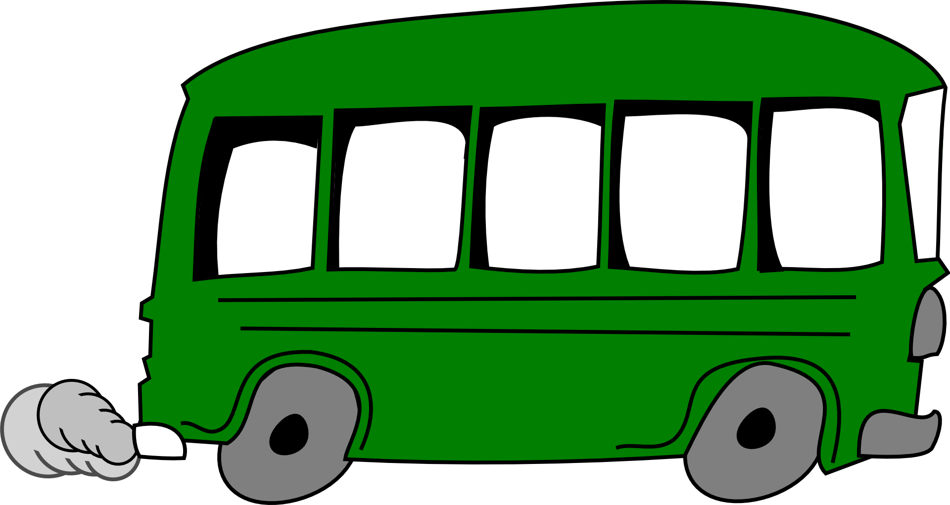 autobus verde